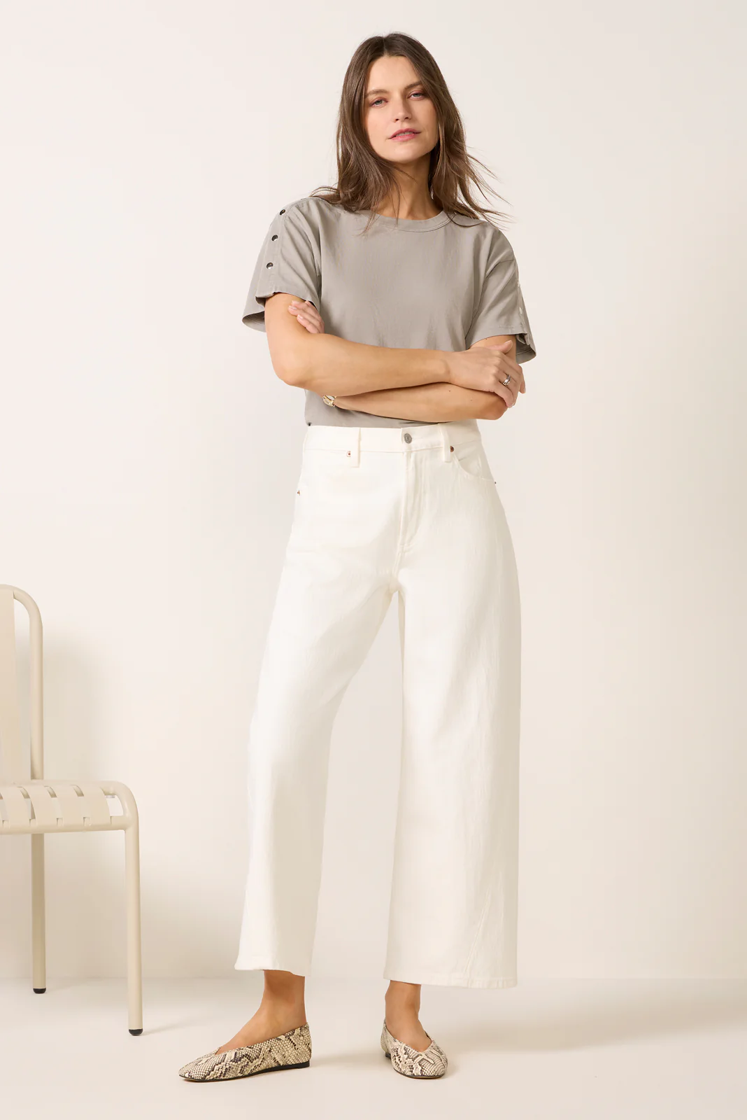 Ada Button Tee - Image 2