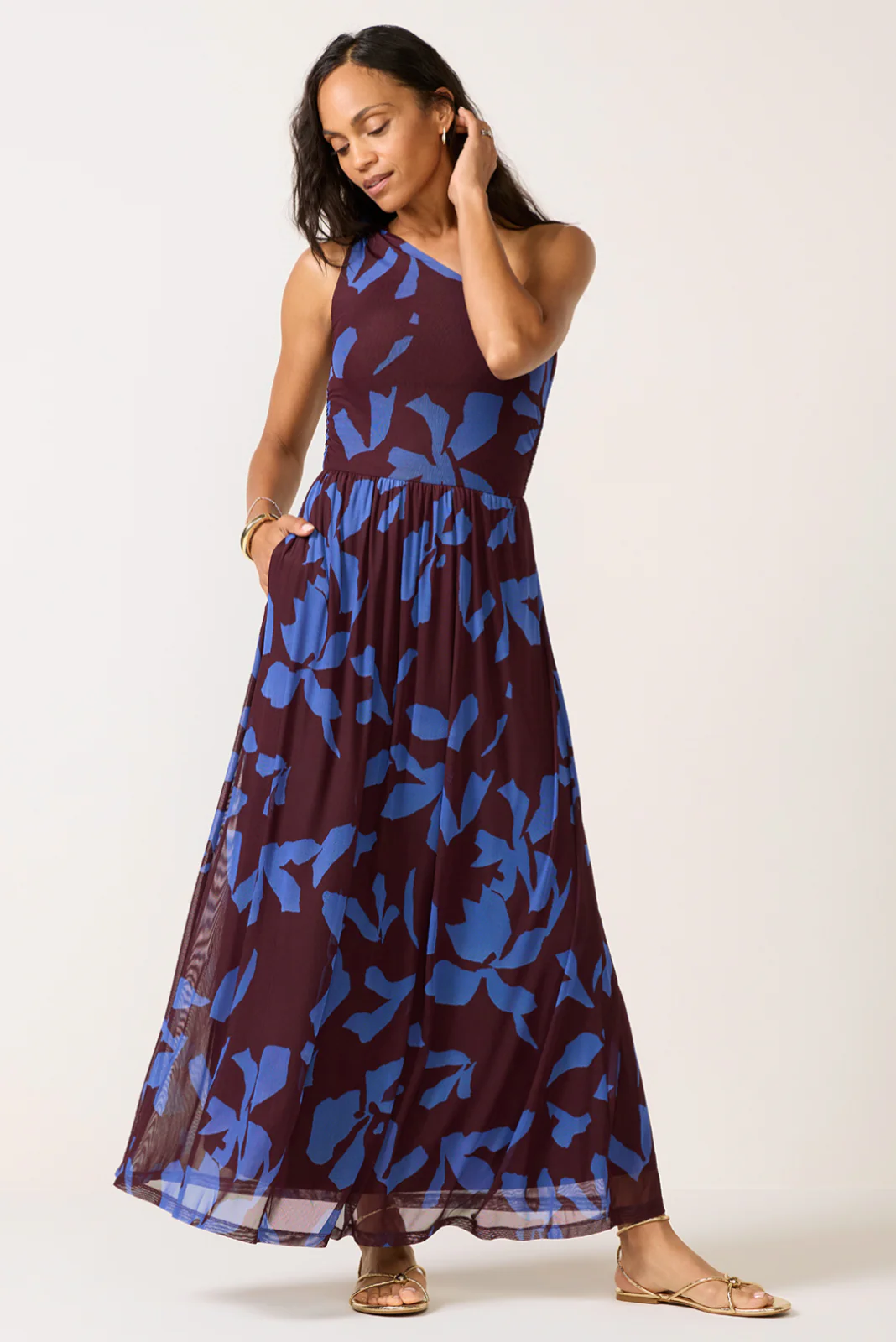 Ada One Shoulder Maxi Dress - Image 5