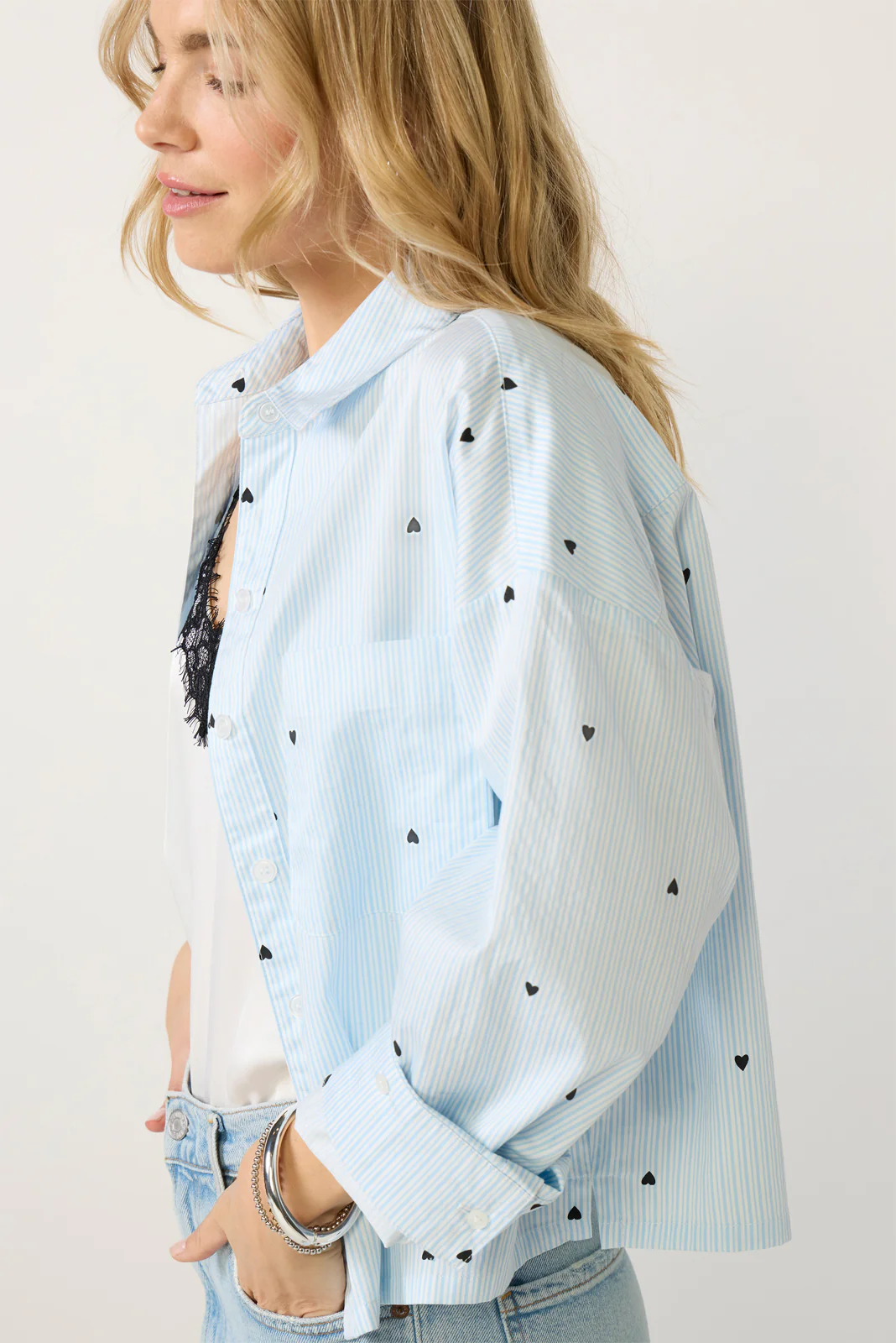 Aiden Crop Shirt - Image 3