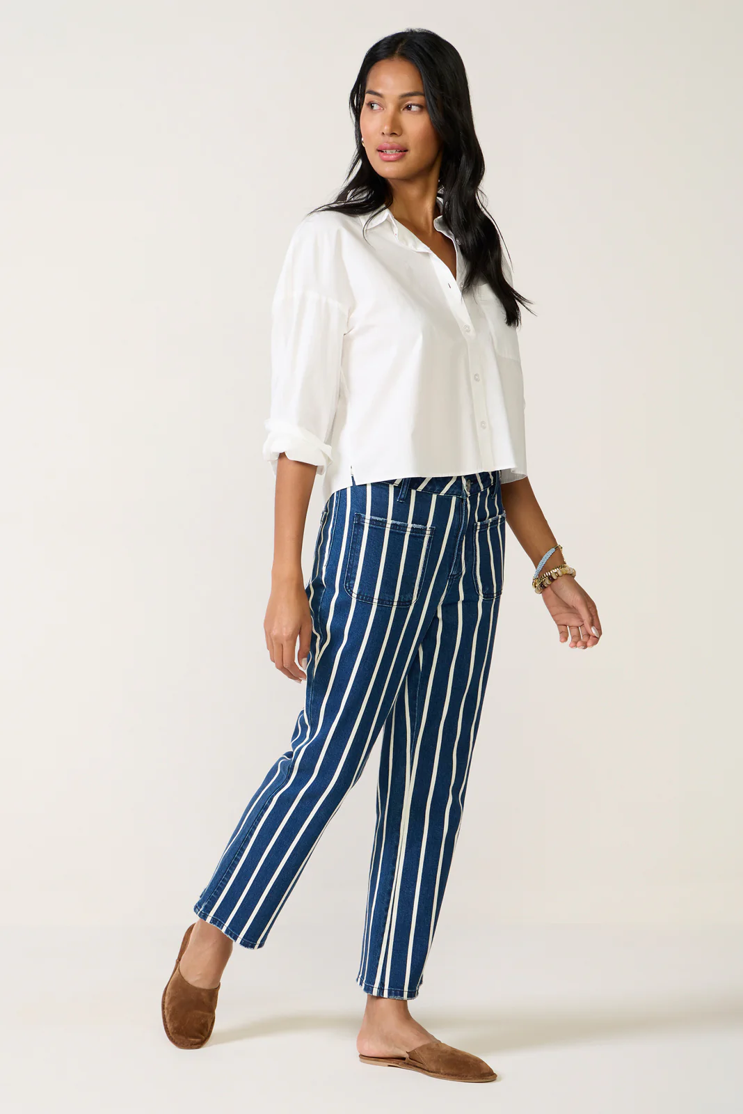 Aiden Crop Shirt - Image 2