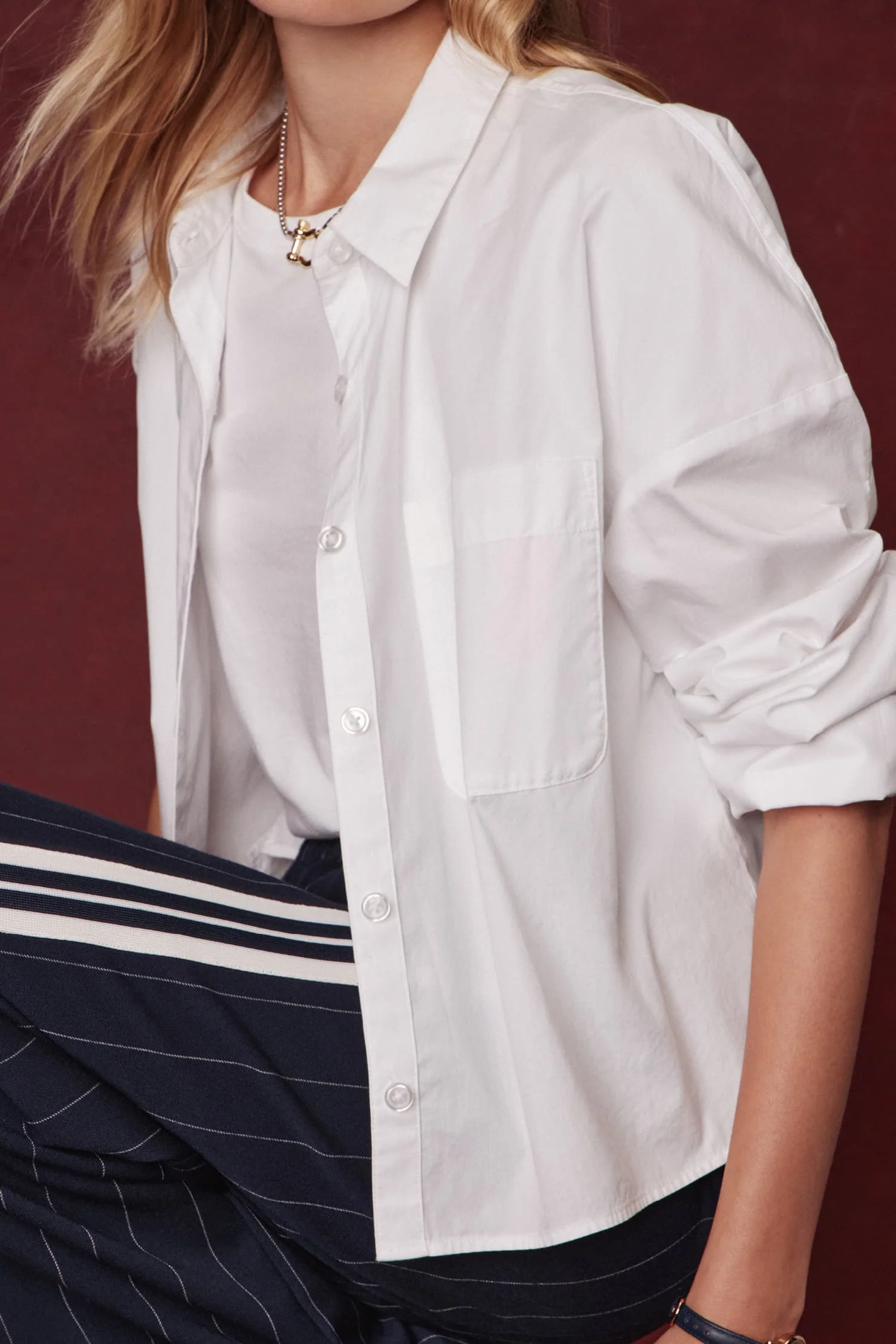 Aiden Crop Shirt - Image 5