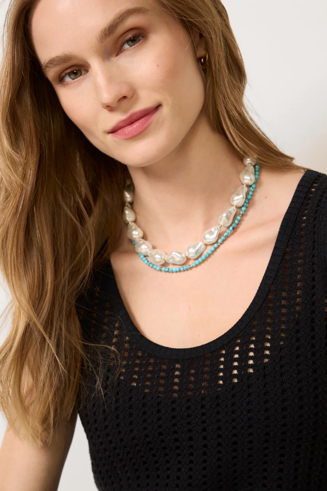Ainsley Crochet Mesh Tank - Image 3