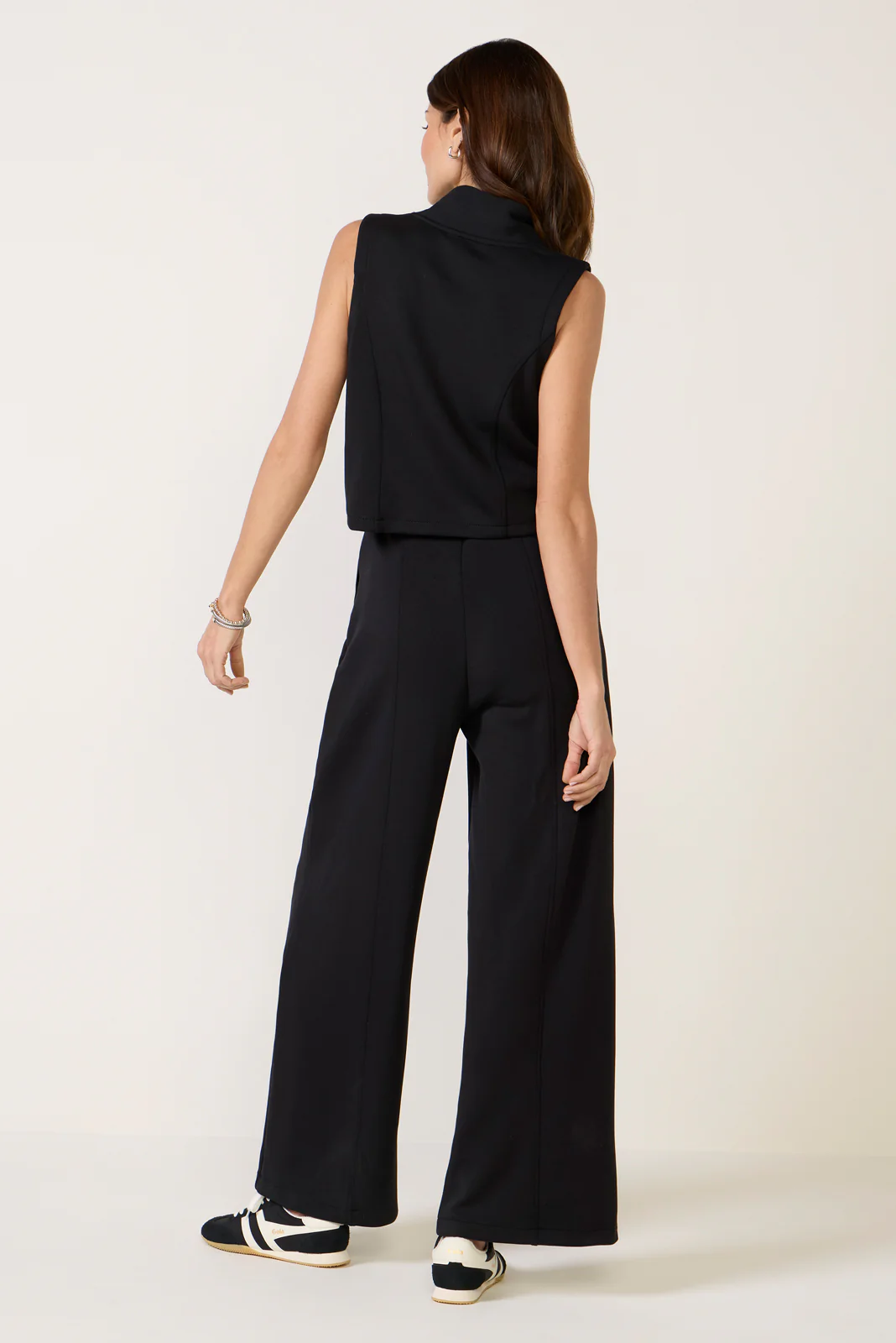 AirEssentials Draped Collar 1/2 Zip Jumpsuit - Image 4