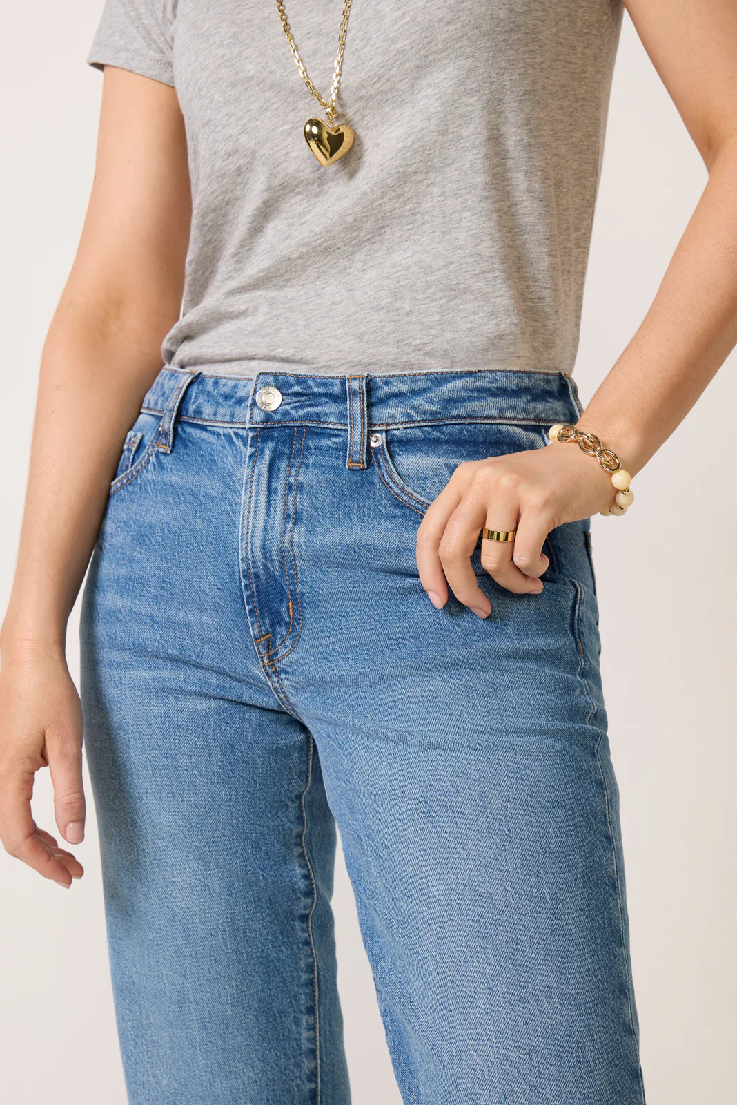Aleks Crop Straight Jean - Image 2