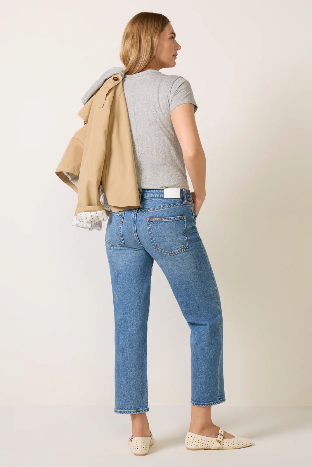 Aleks Crop Straight Jean - Image 4