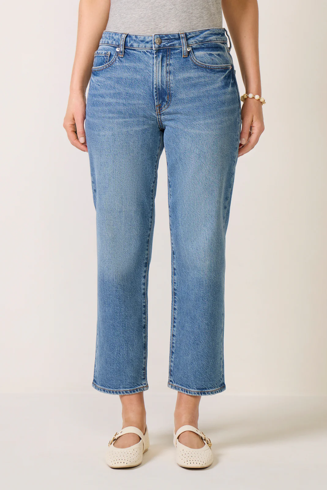 Aleks Crop Straight Jean - Image 5