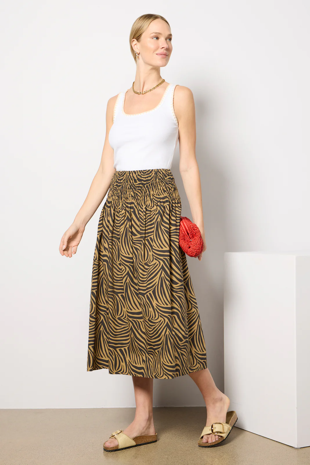 Alessa Printed Skirt - Image 5