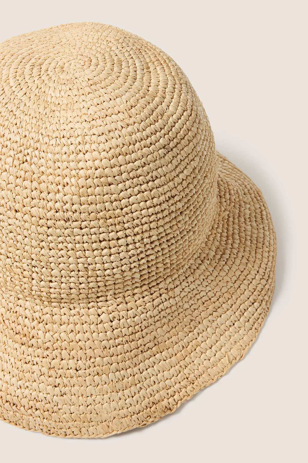 Alfie Raffia Bucket Hat - Image 2