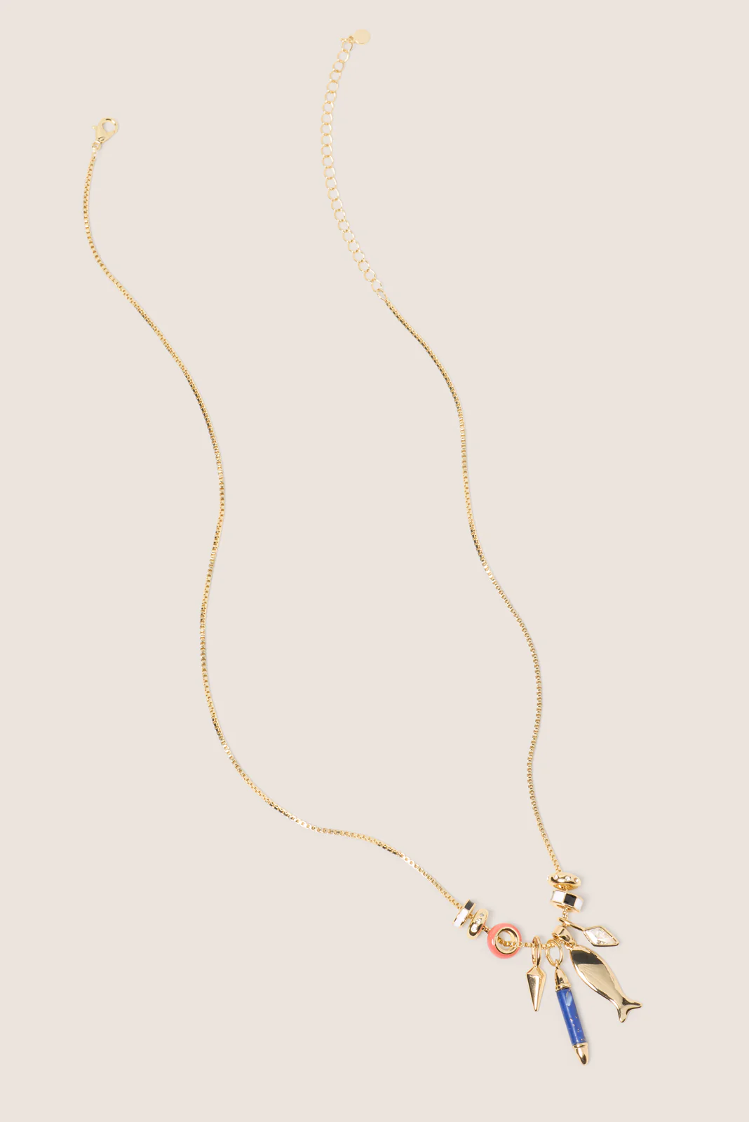 Alli Semi Charm Necklace - Image 2