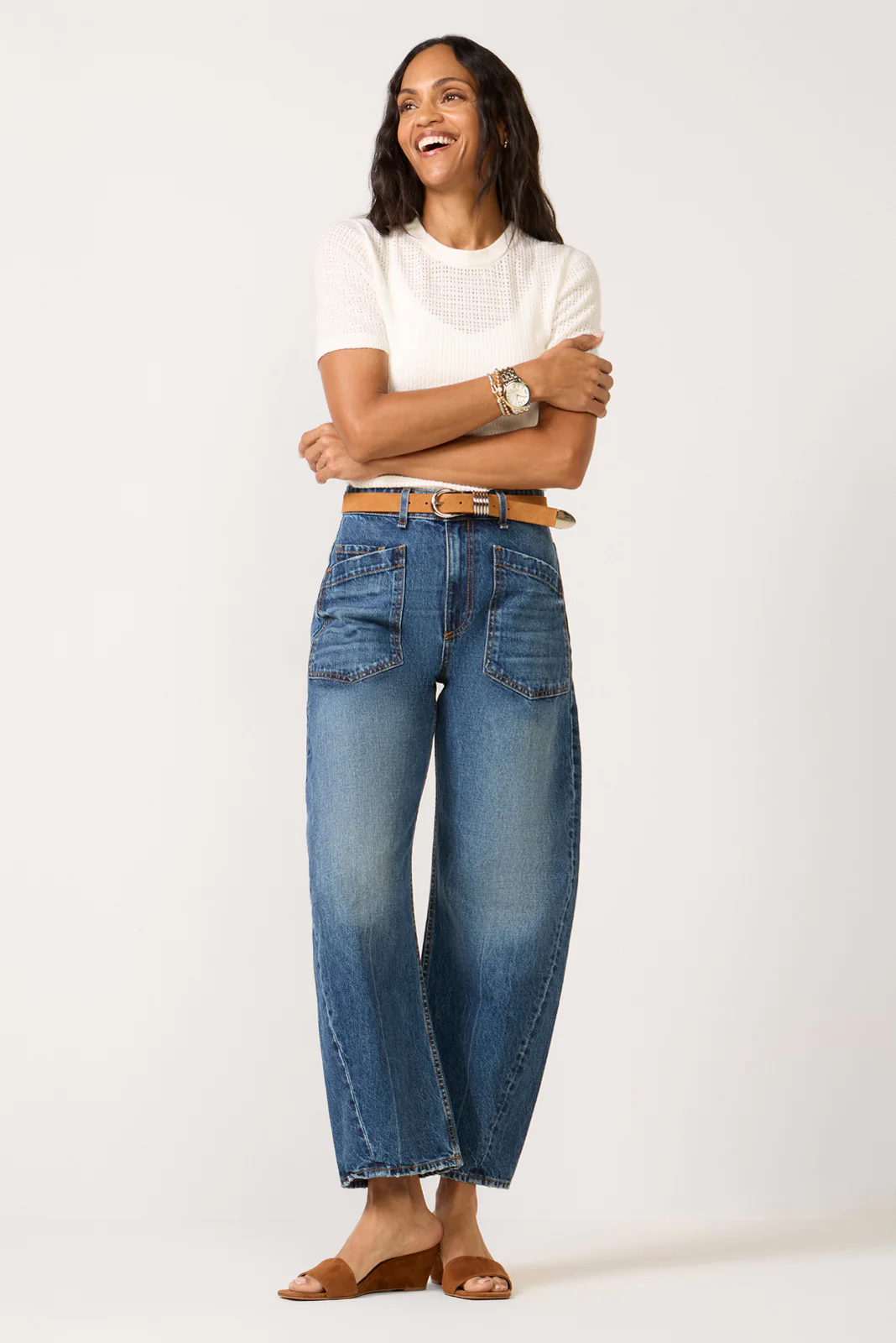 Amanda Pointelle Tee - Image 2