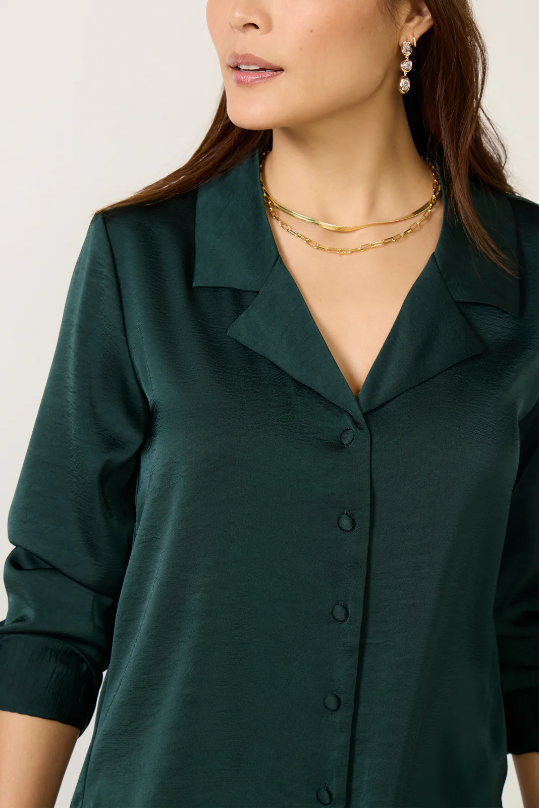 Ana Satin Top - Image 3