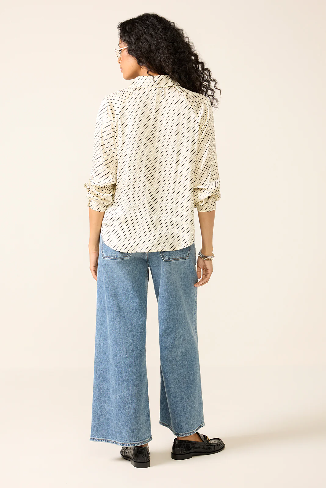 Andi  Ankle Wide Leg Jean - Image 4