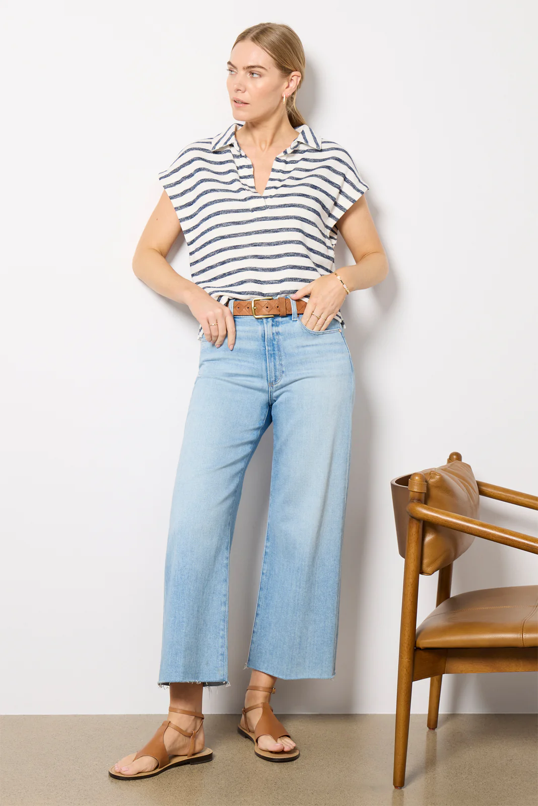 Anessa W/ Raw Hem