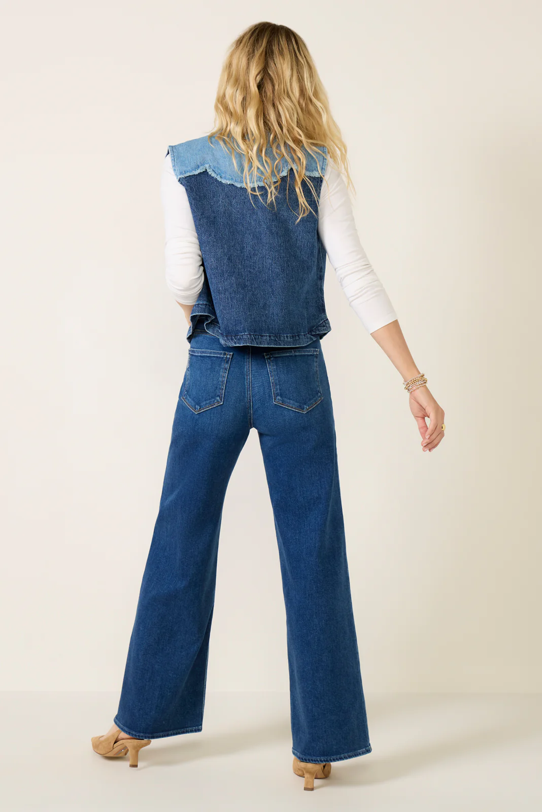 Anessa Wide Leg 31` Jean - Image 4