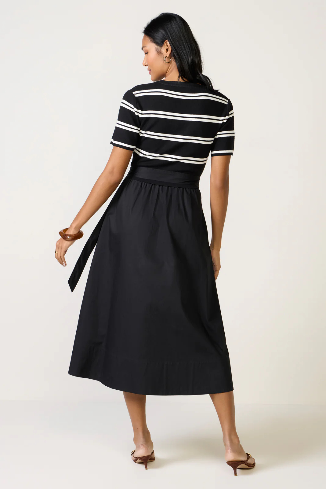 Anika Twofer Henley Midi Dress - Image 4