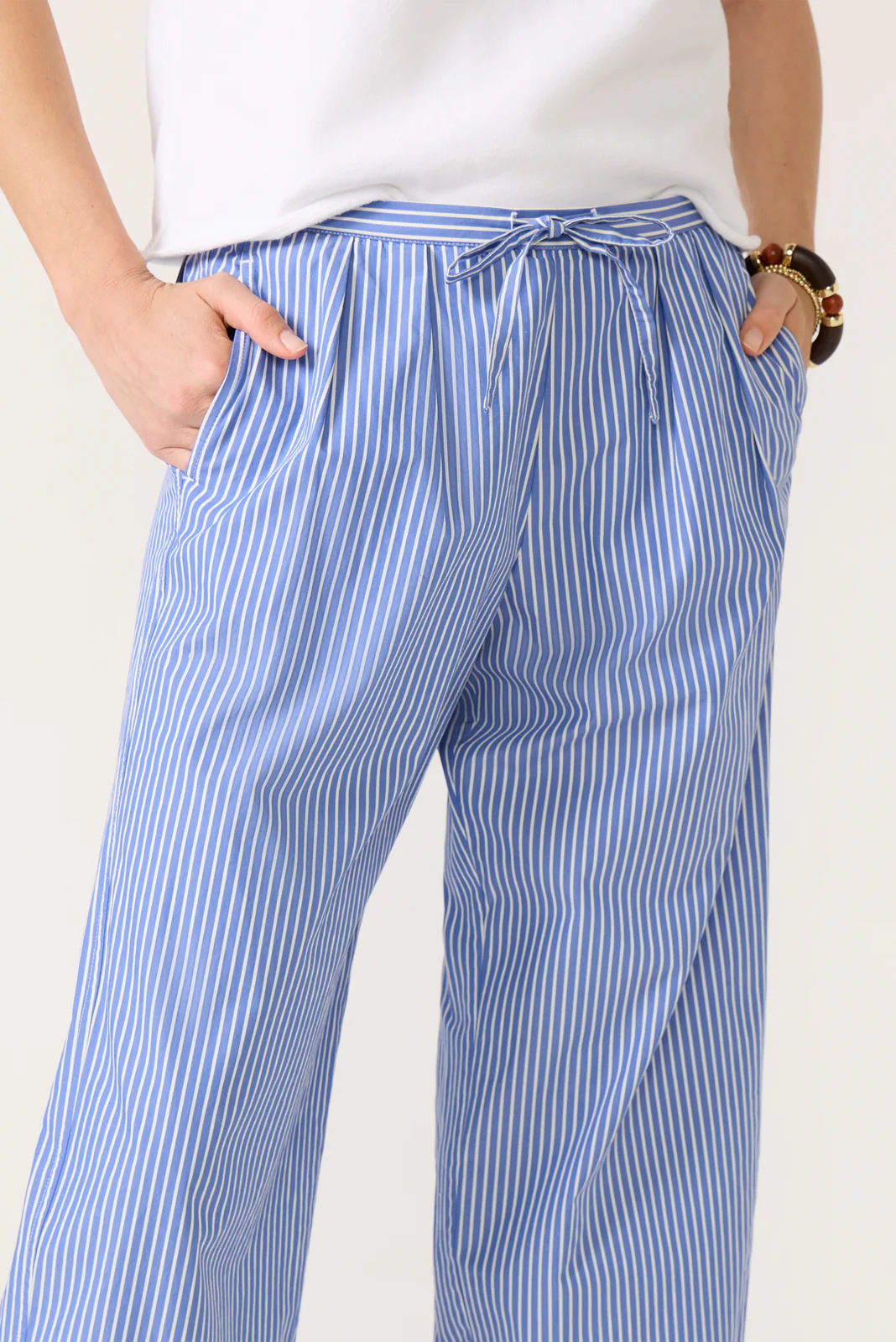 Anna Poplin Wide Leg Pant - Image 2