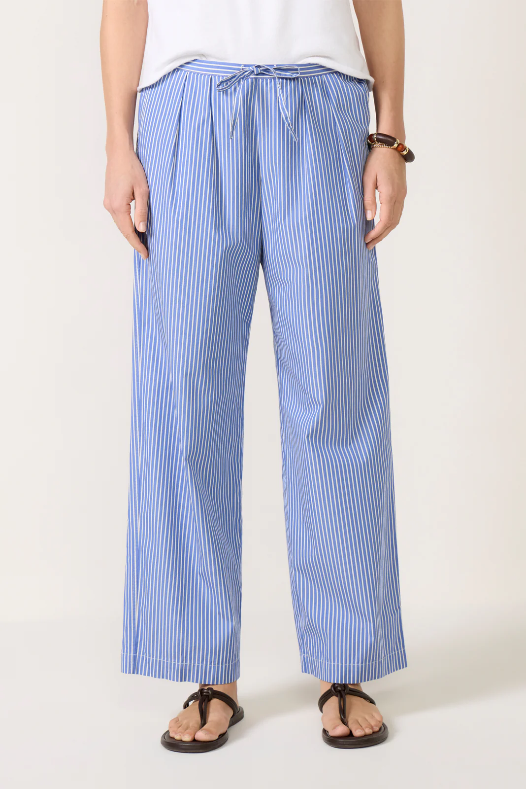 Anna Poplin Wide Leg Pant - Image 5