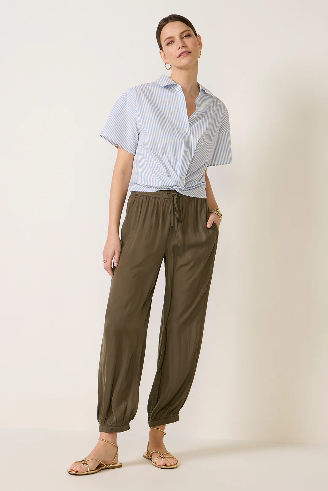 Annie Waist Detail Shirt - Image 2