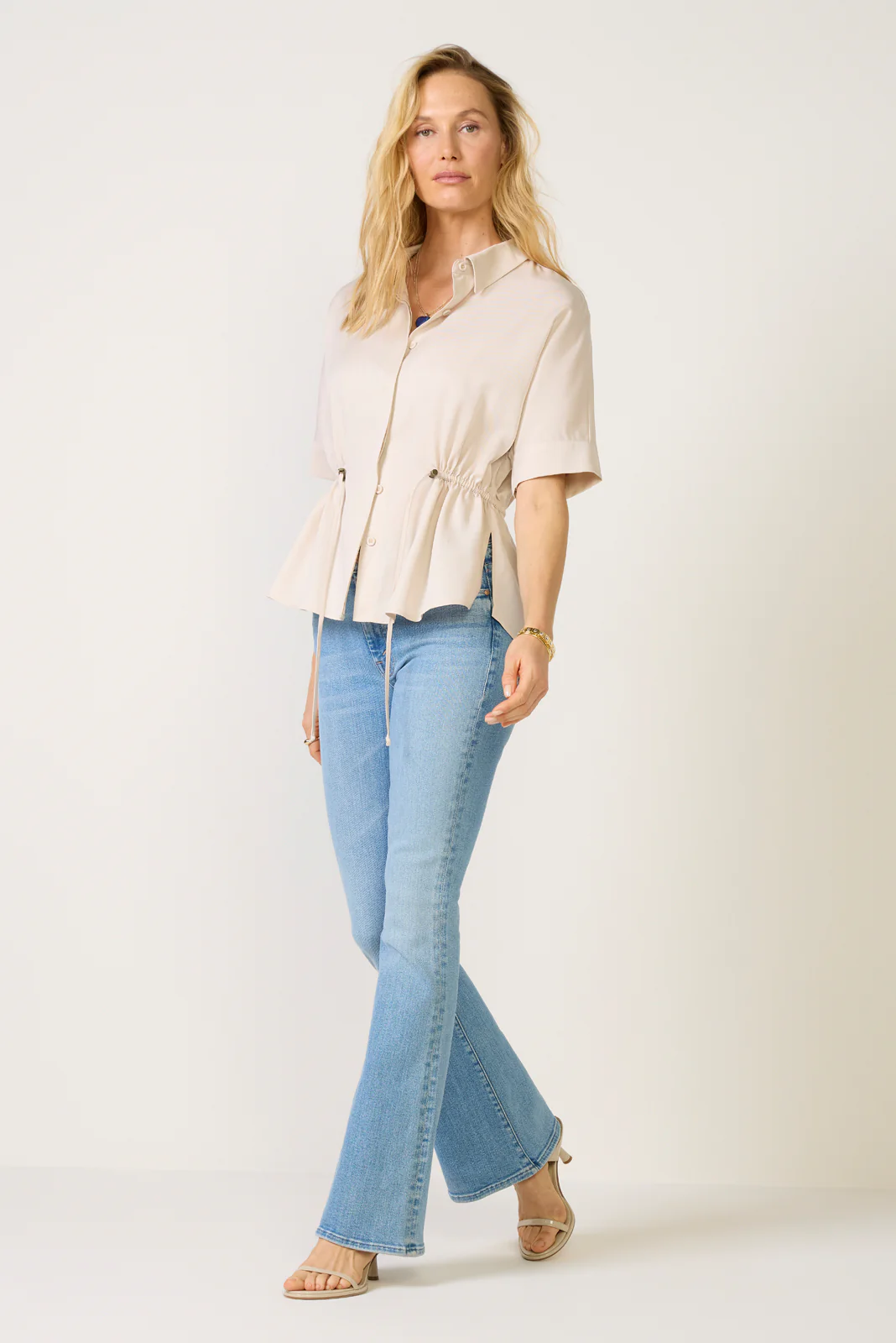 Anniston Short Sleeve Blouse - Image 2