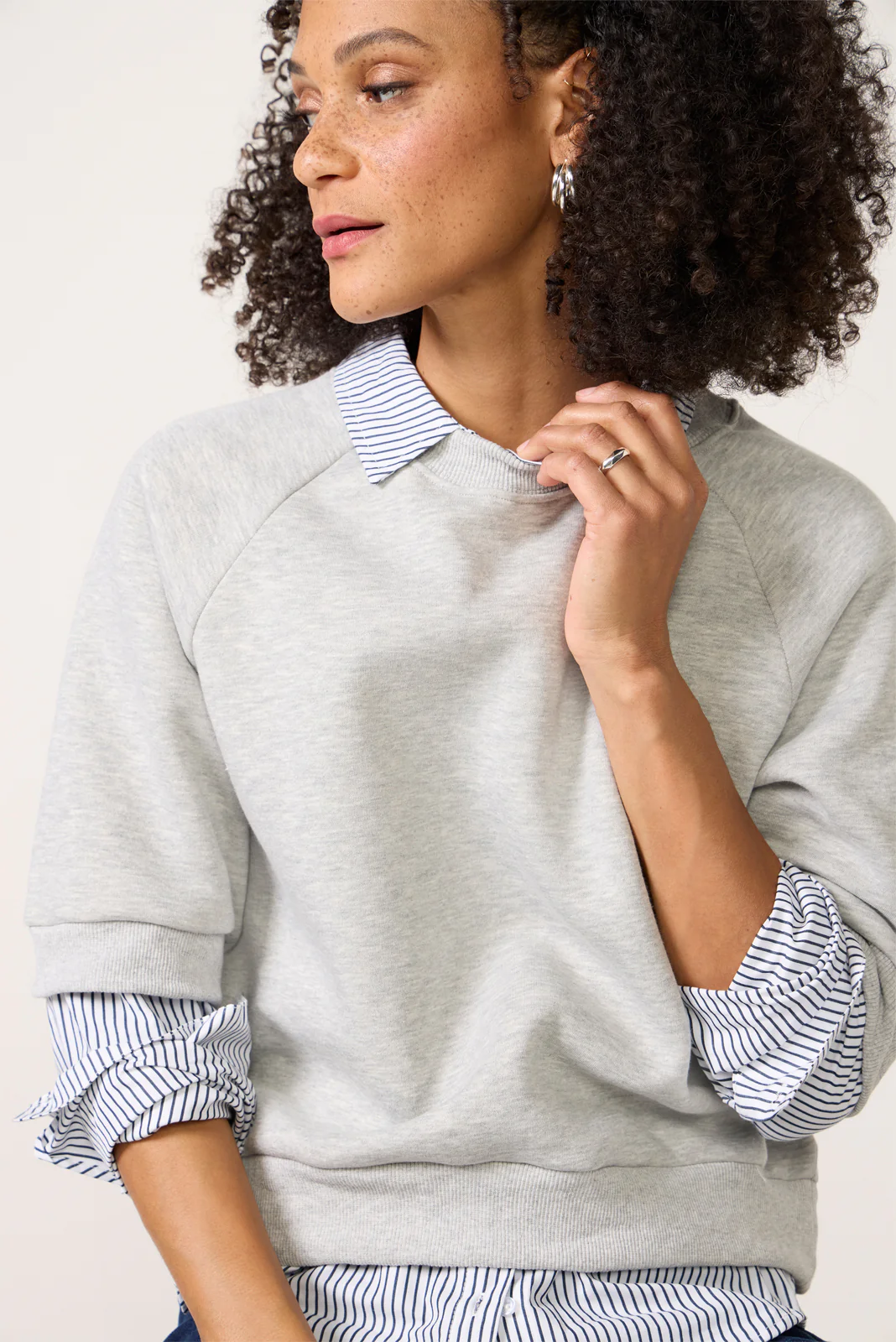 Anniston Twofer Sweatshirt - Image 3