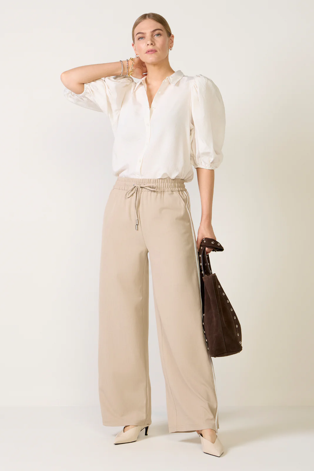 Anya Puff Sleeve Blouse - Image 2