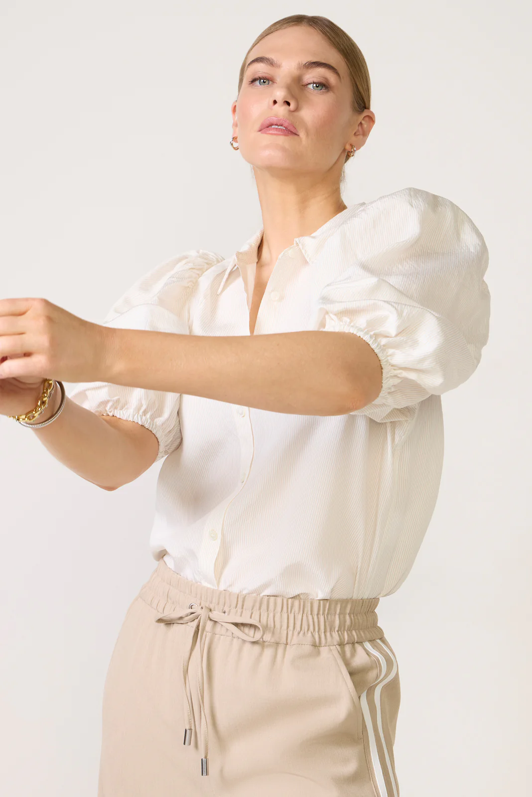 Anya Puff Sleeve Blouse - Image 6