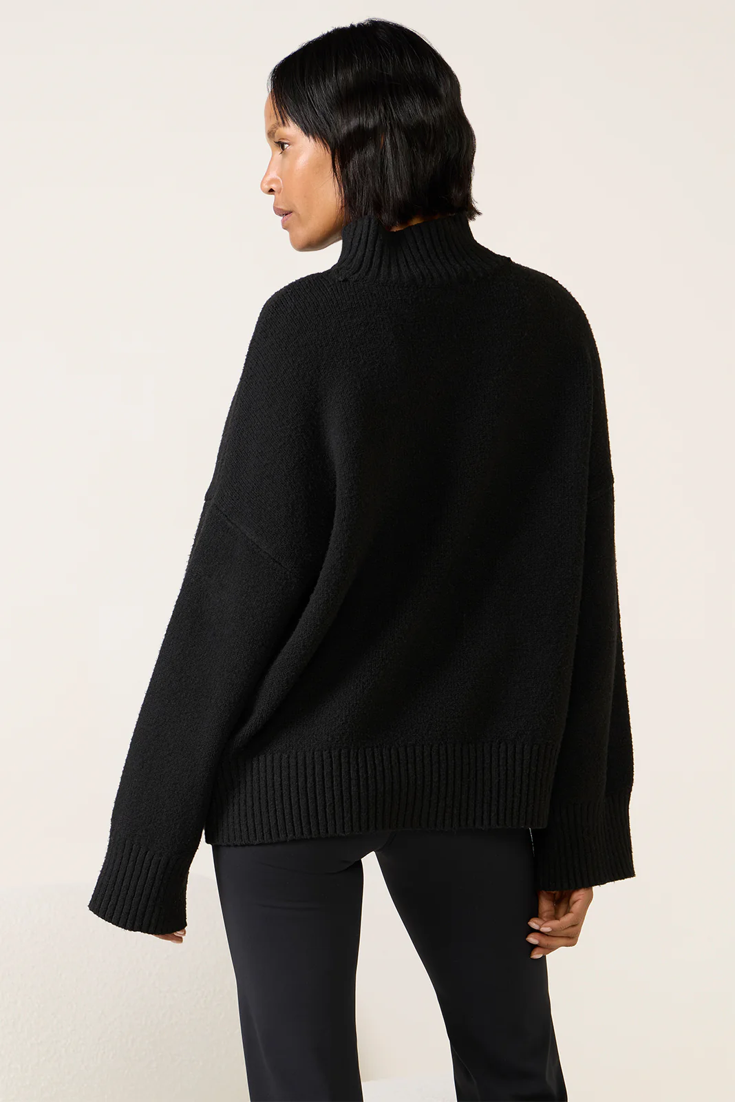 Apres Intarsia Mockneck Sweater - Image 4