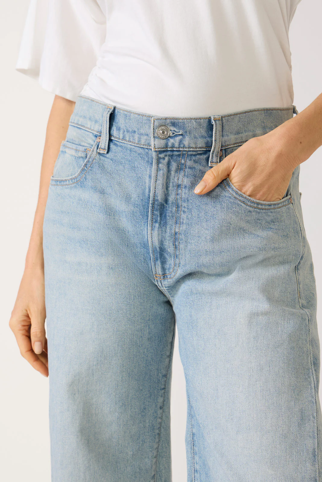 Arellia Skimmer W Outseam Panels Barrel Jean - Image 6