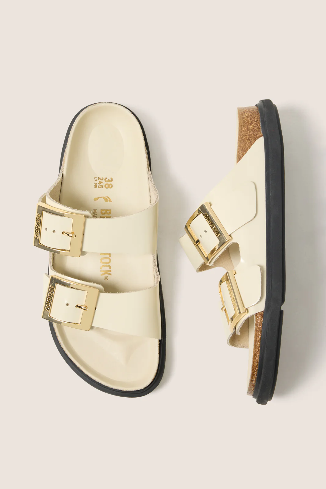 Arizona Droplet Buckle High Shine
