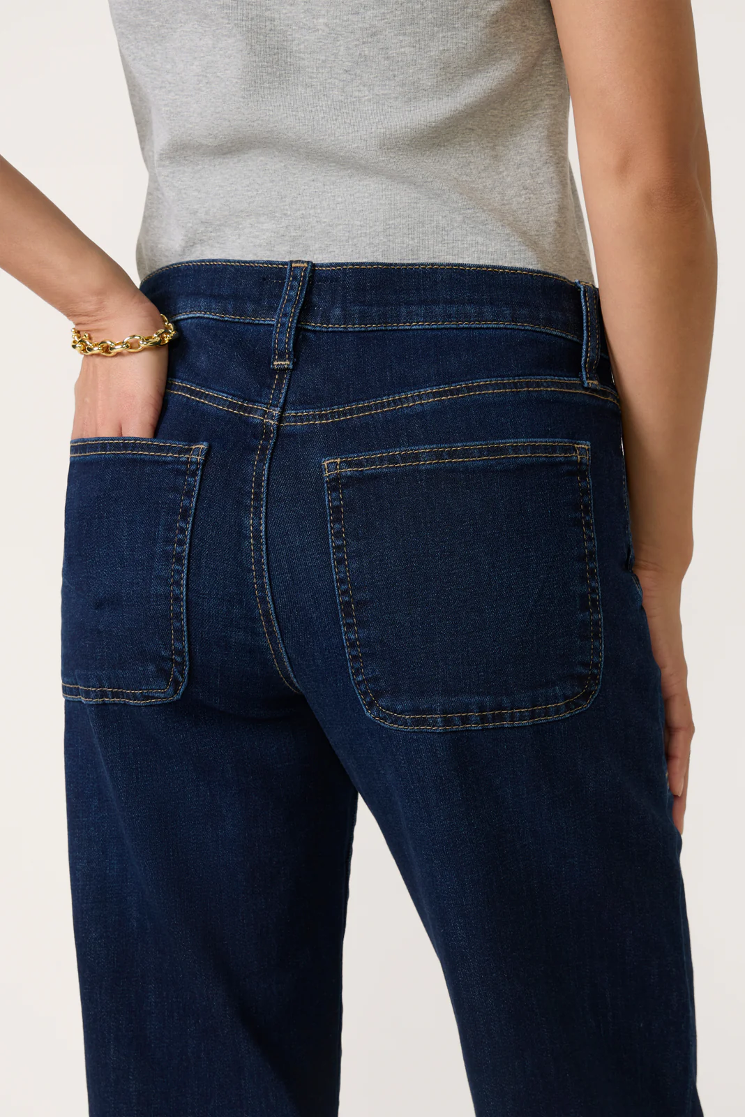 Avery Pork Chop Pocket Straight Jean - Image 3