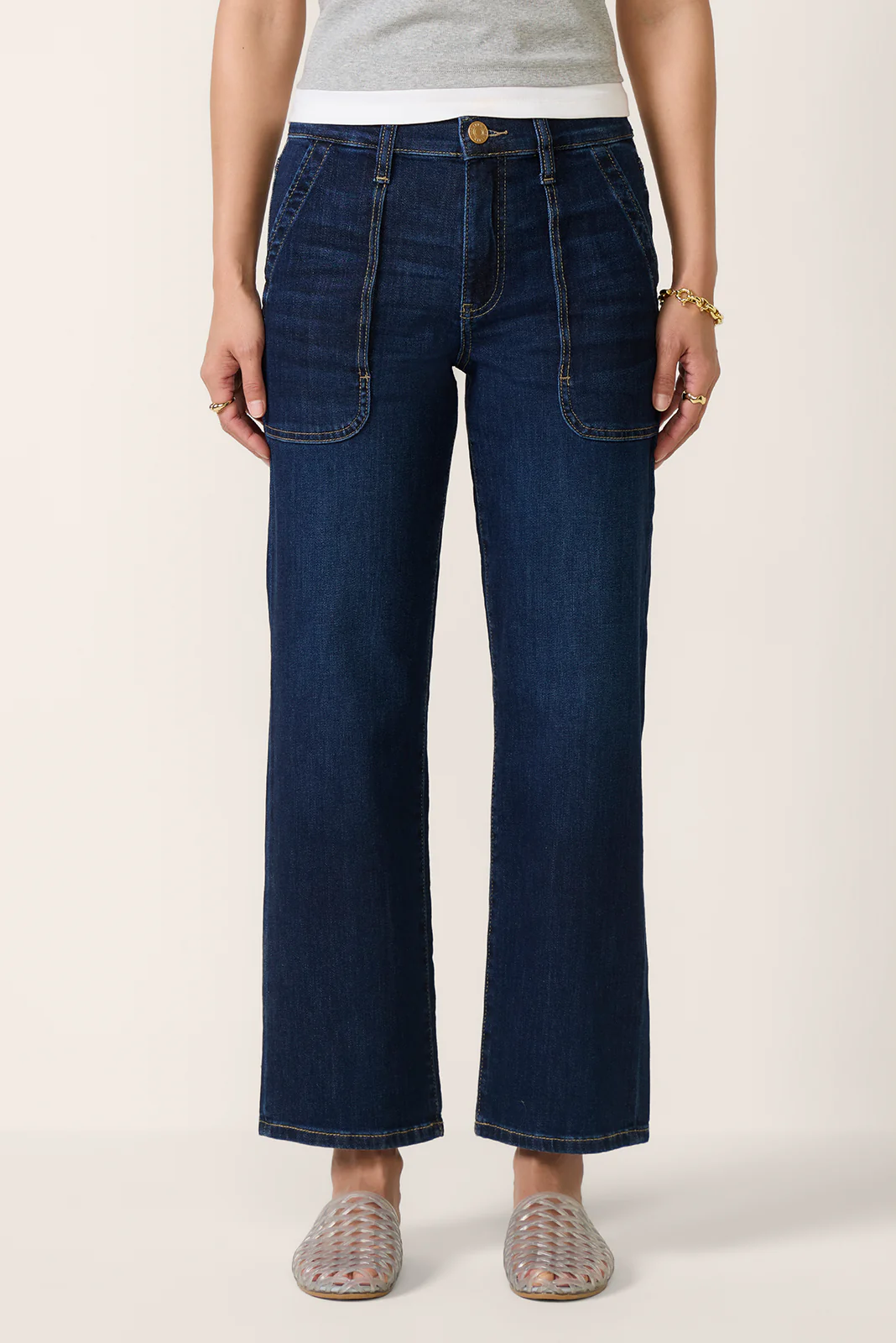 Avery Pork Chop Pocket Straight Jean - Image 4