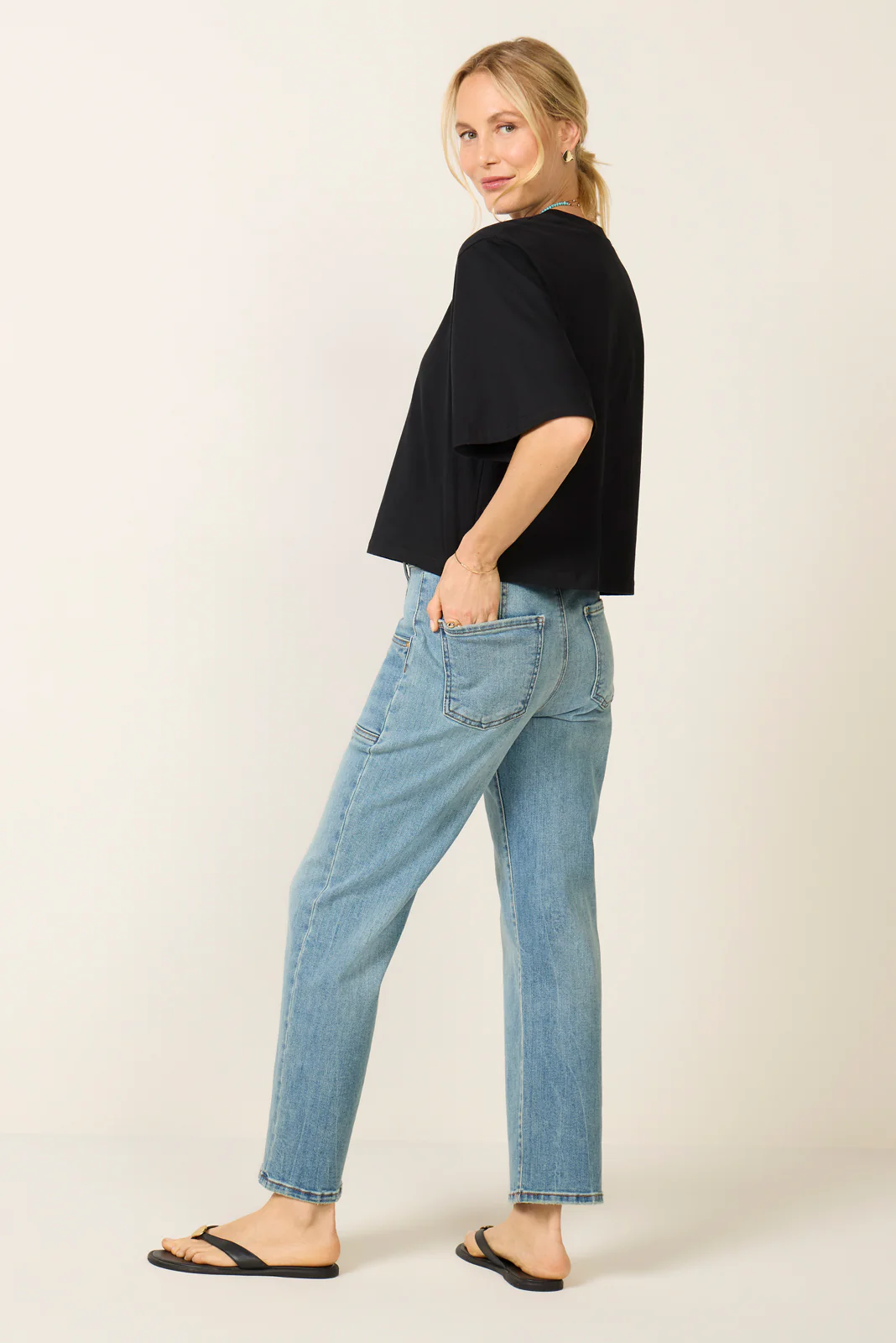 Avery Straight Leg Jean - Image 4