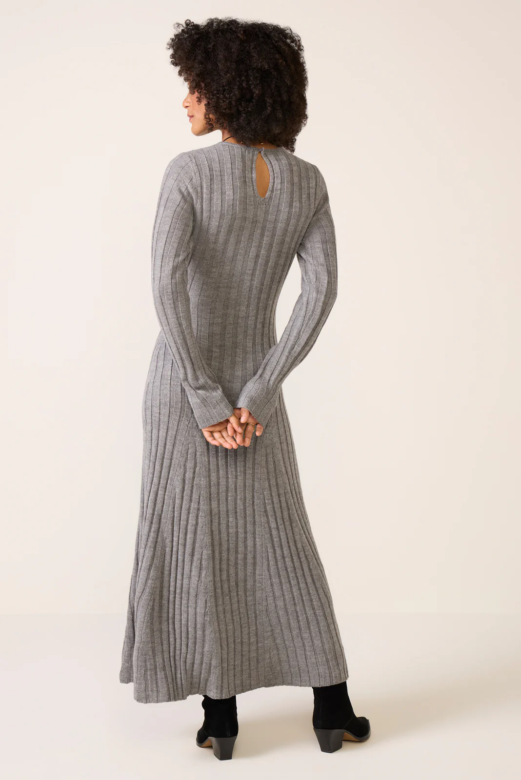 Babysoft Fit n Flare Midi Dress - Image 4