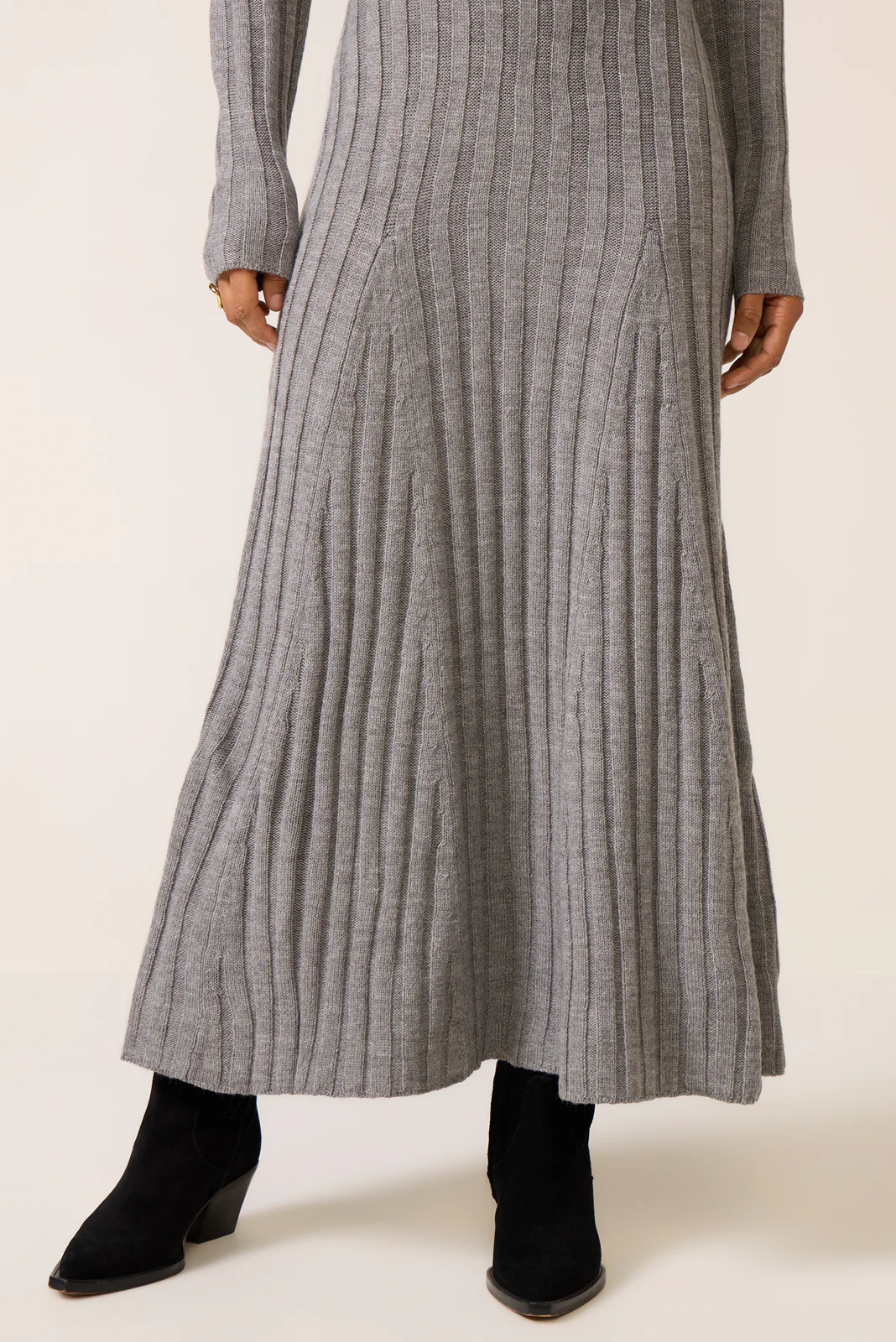 Babysoft Fit n Flare Midi Dress - Image 5