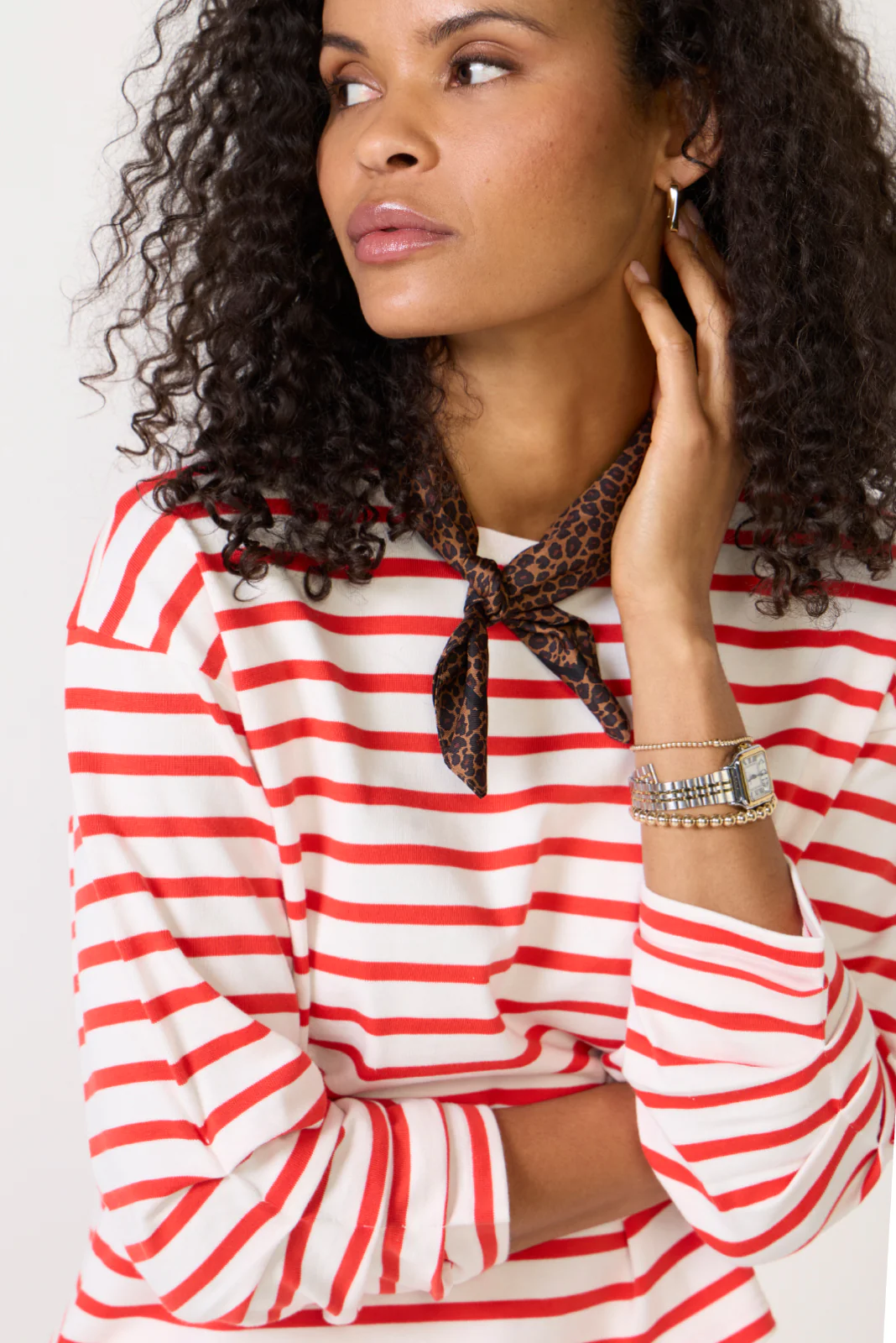Baily Shirred Sleeve Top - Image 3