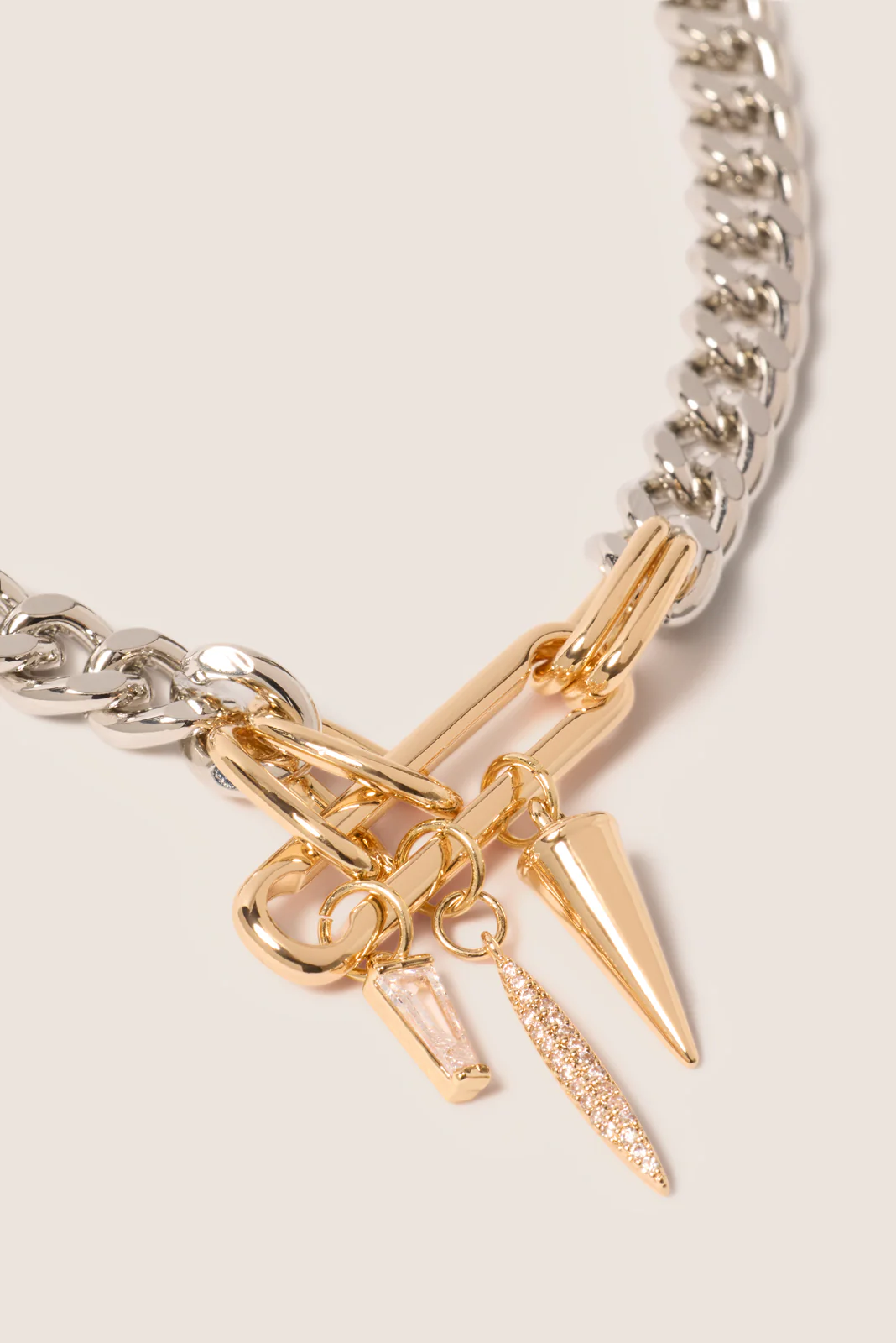 Bassett Two Tone Necklace - Image 2