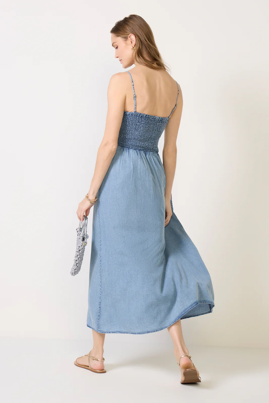 Bayside Chambray Maxi Dress - Image 4
