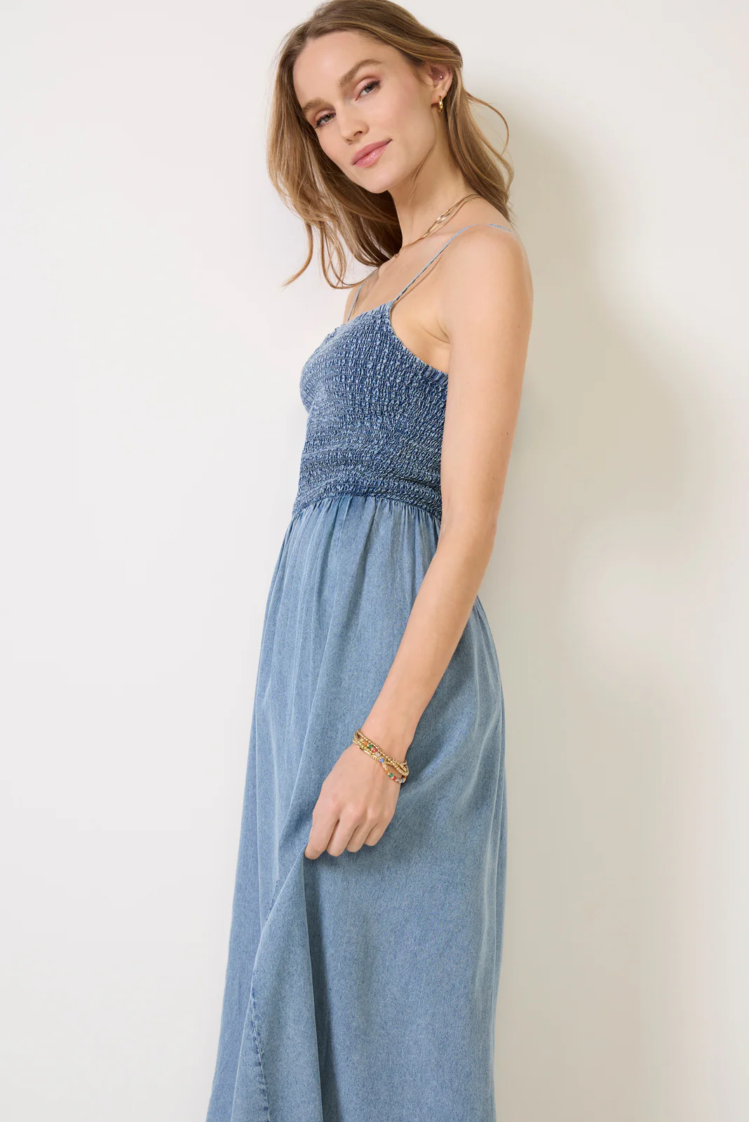 Bayside Chambray Maxi Dress - Image 5