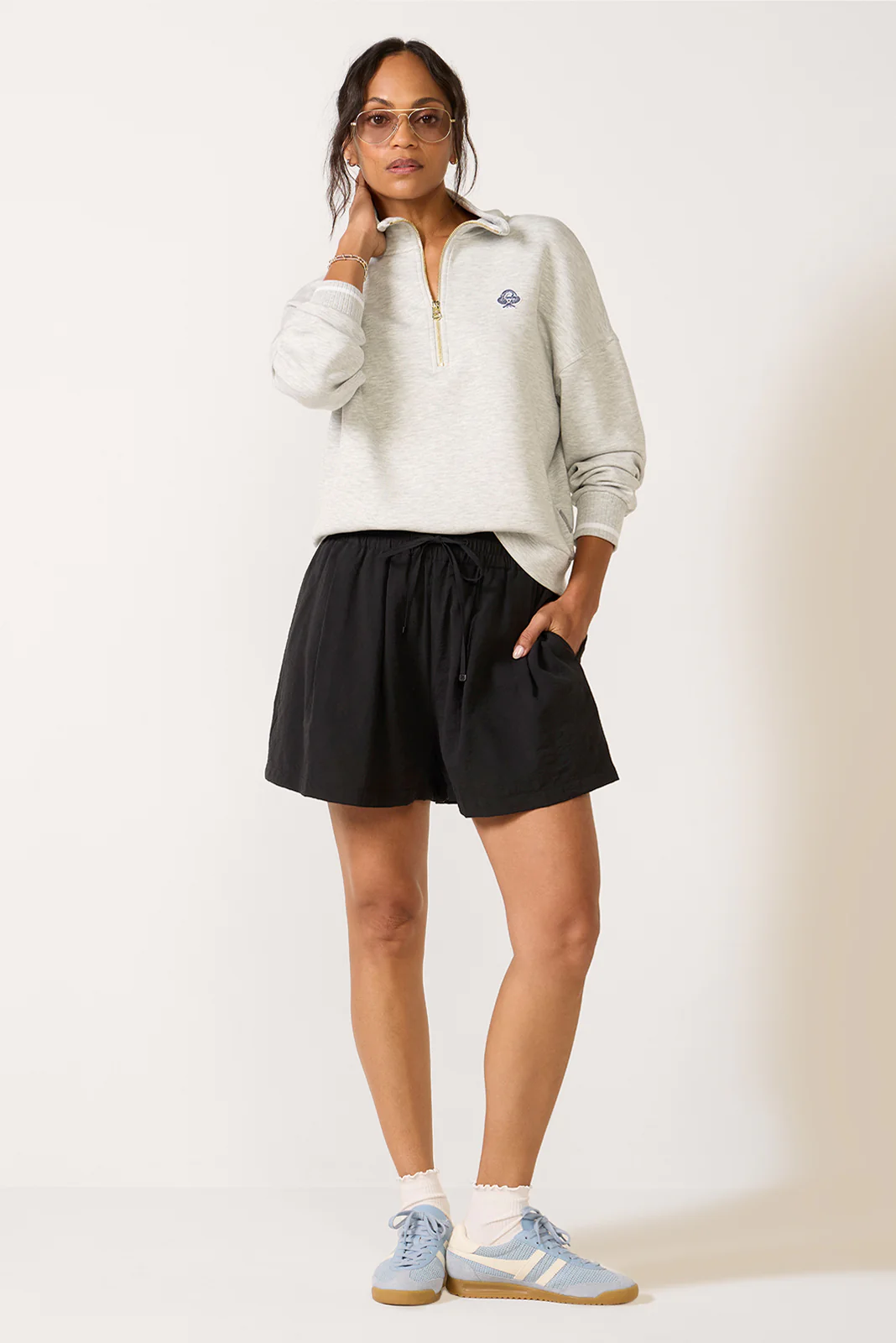 Bertie Half Zip Sweat - Image 2