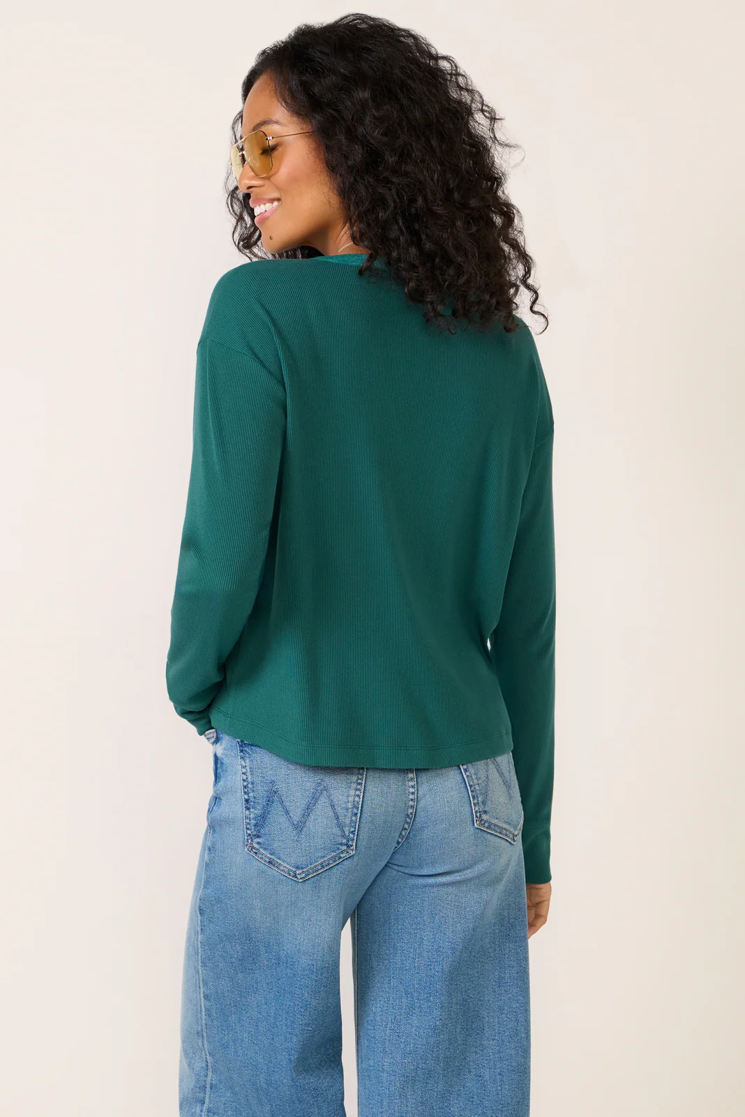 Bex Split Neck Top - Image 4