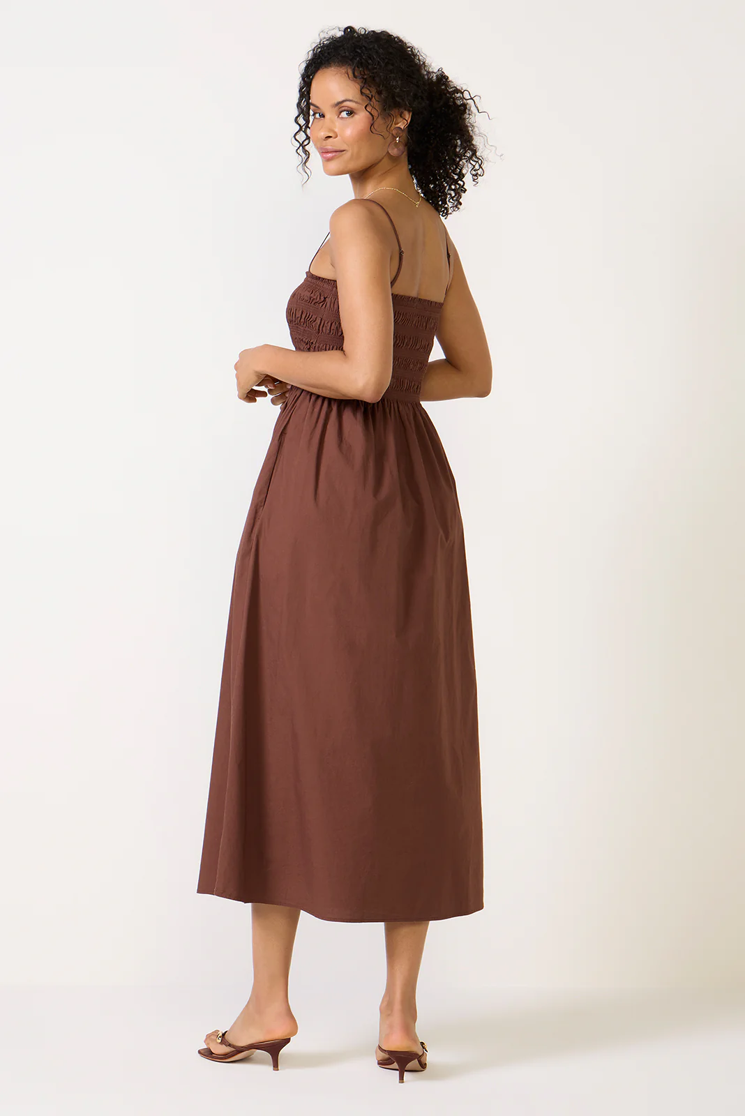 Bianca Smocked Dress - Image 4