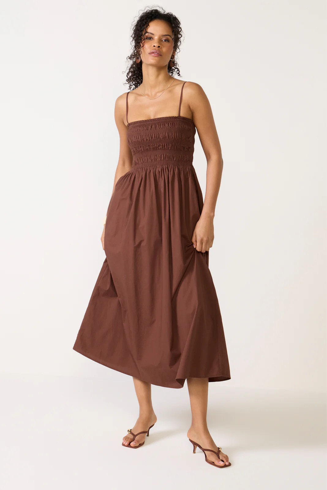 Bianca Smocked Dress - Image 5