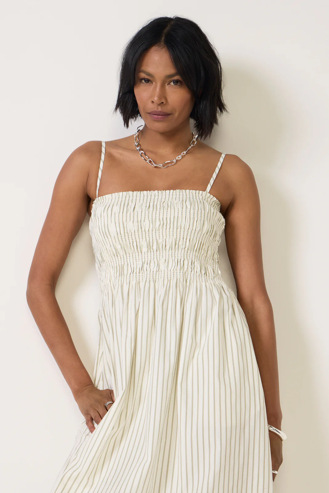 Bianca Smocked Dress - Image 2