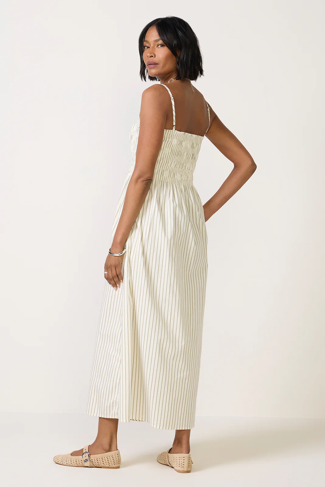 Bianca Smocked Dress - Image 4