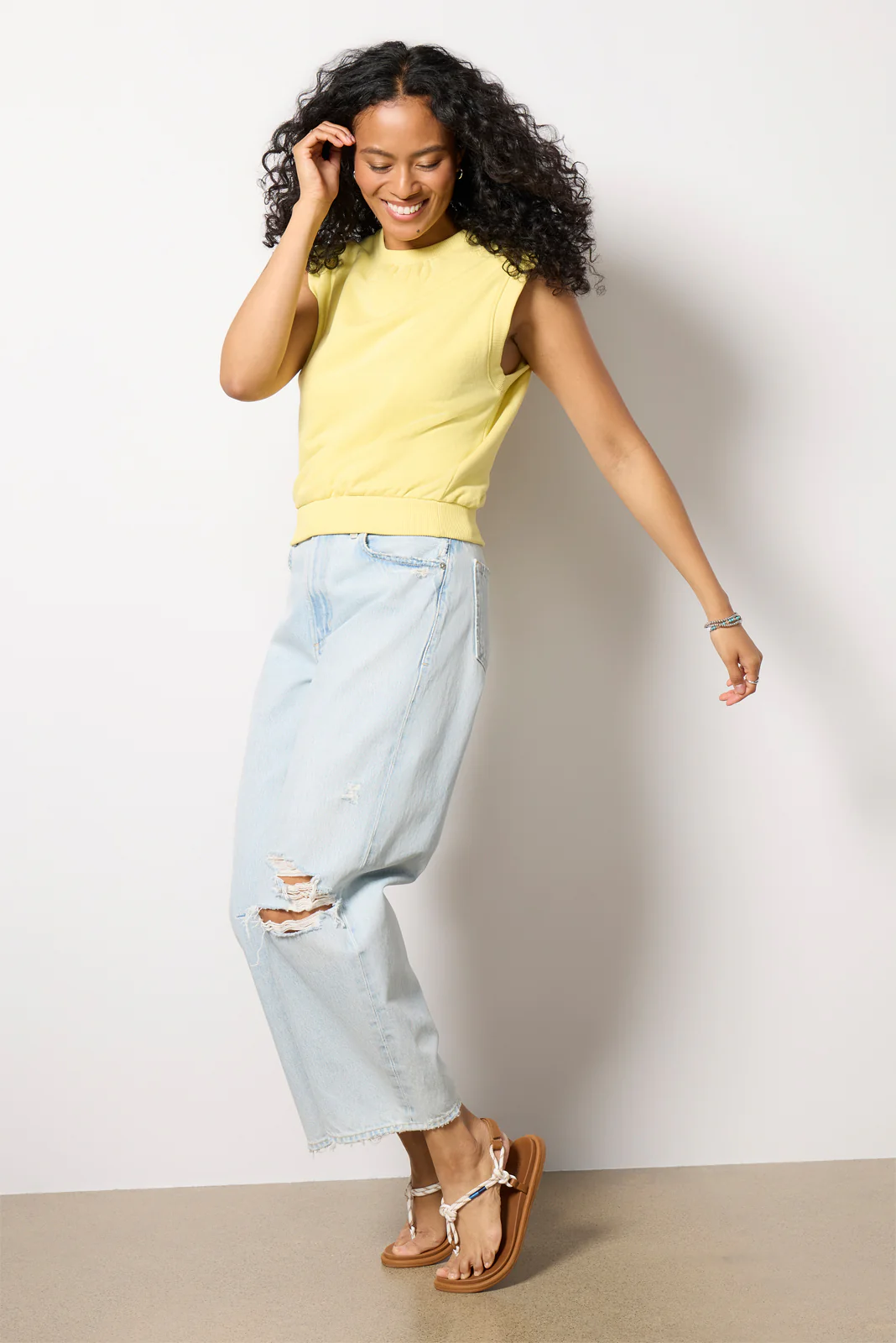 Billie Sweatshirt Tank - Image 2