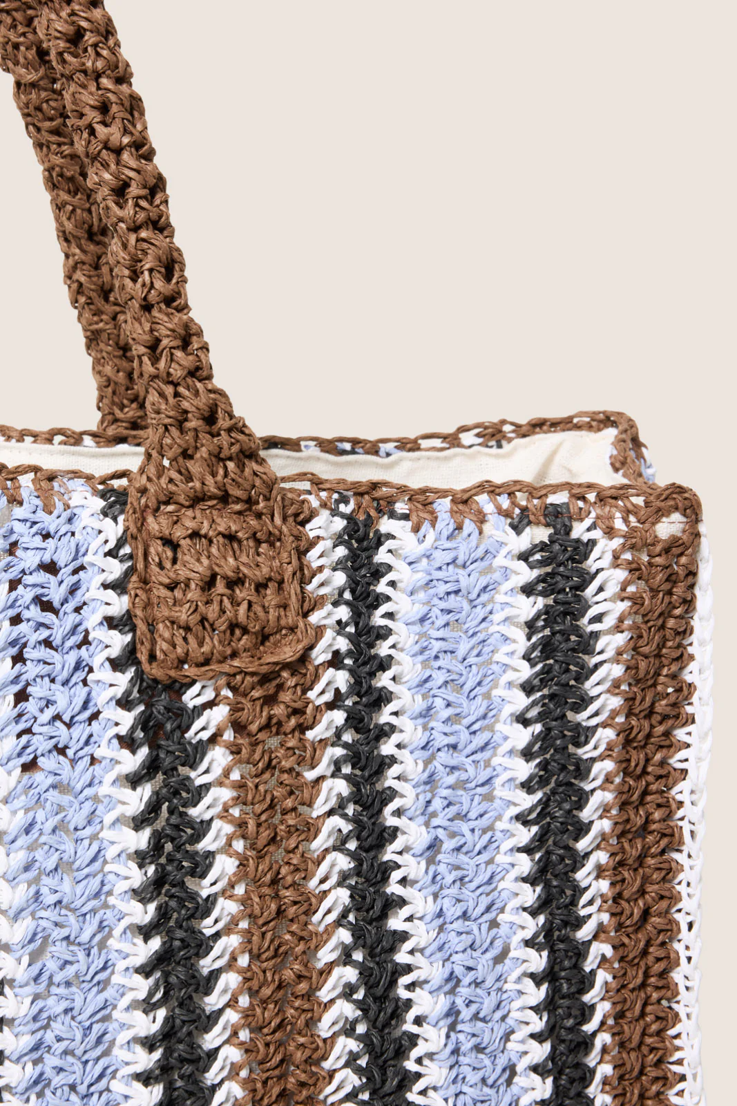Brandi Raffia Tote - Image 3