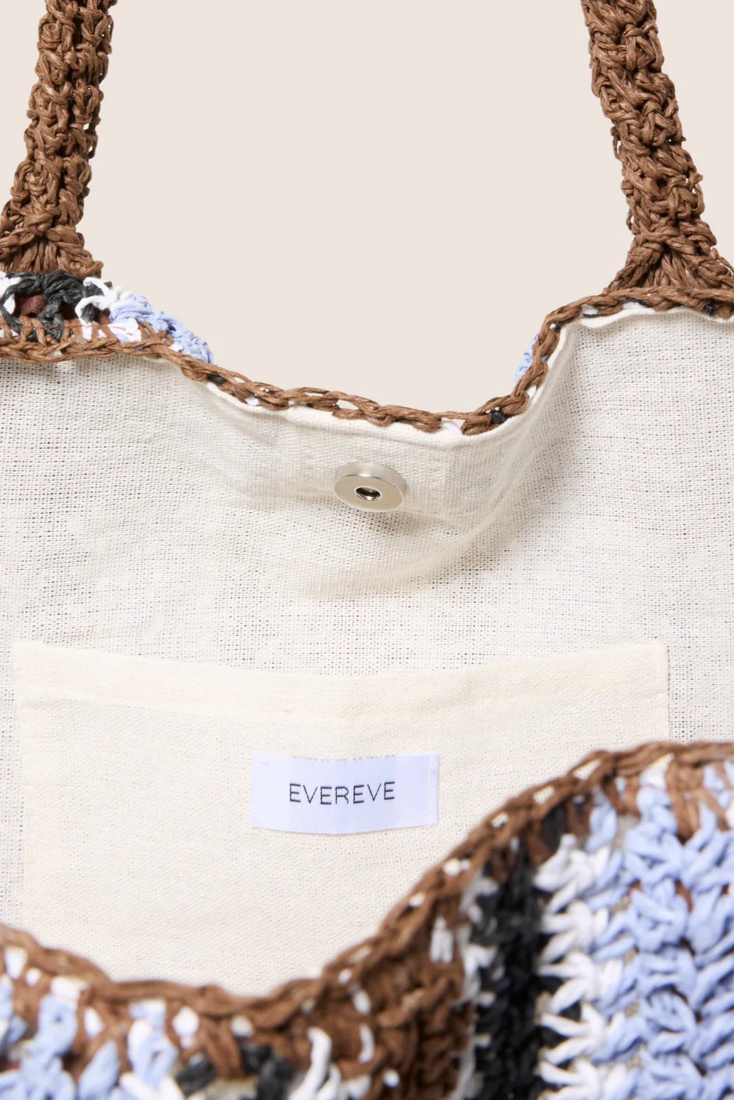 Brandi Raffia Tote - Image 4