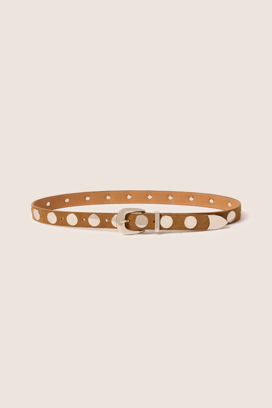 Brett Studded Suede Belt - Image 2