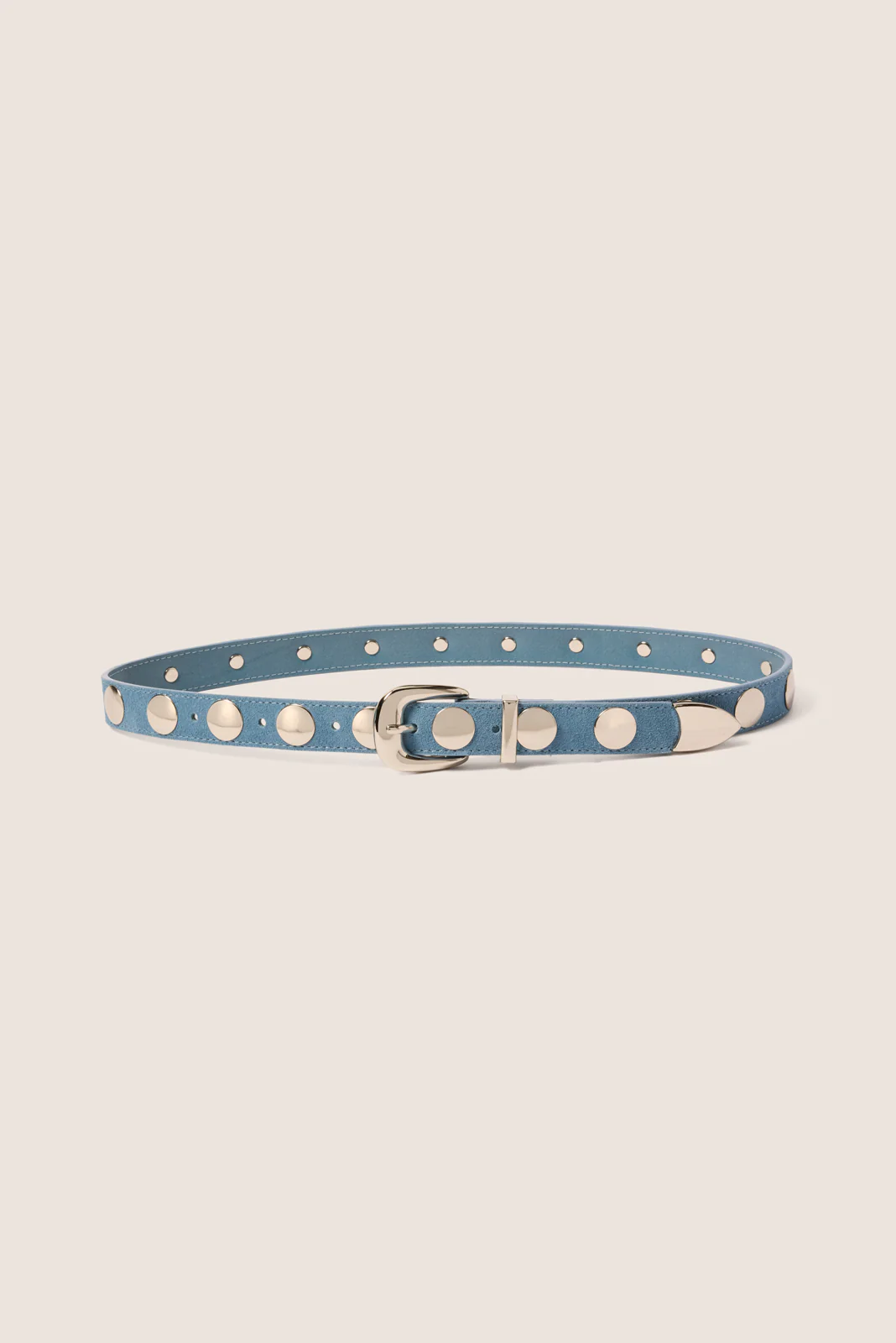 Brett Studded Suede Belt - Image 2