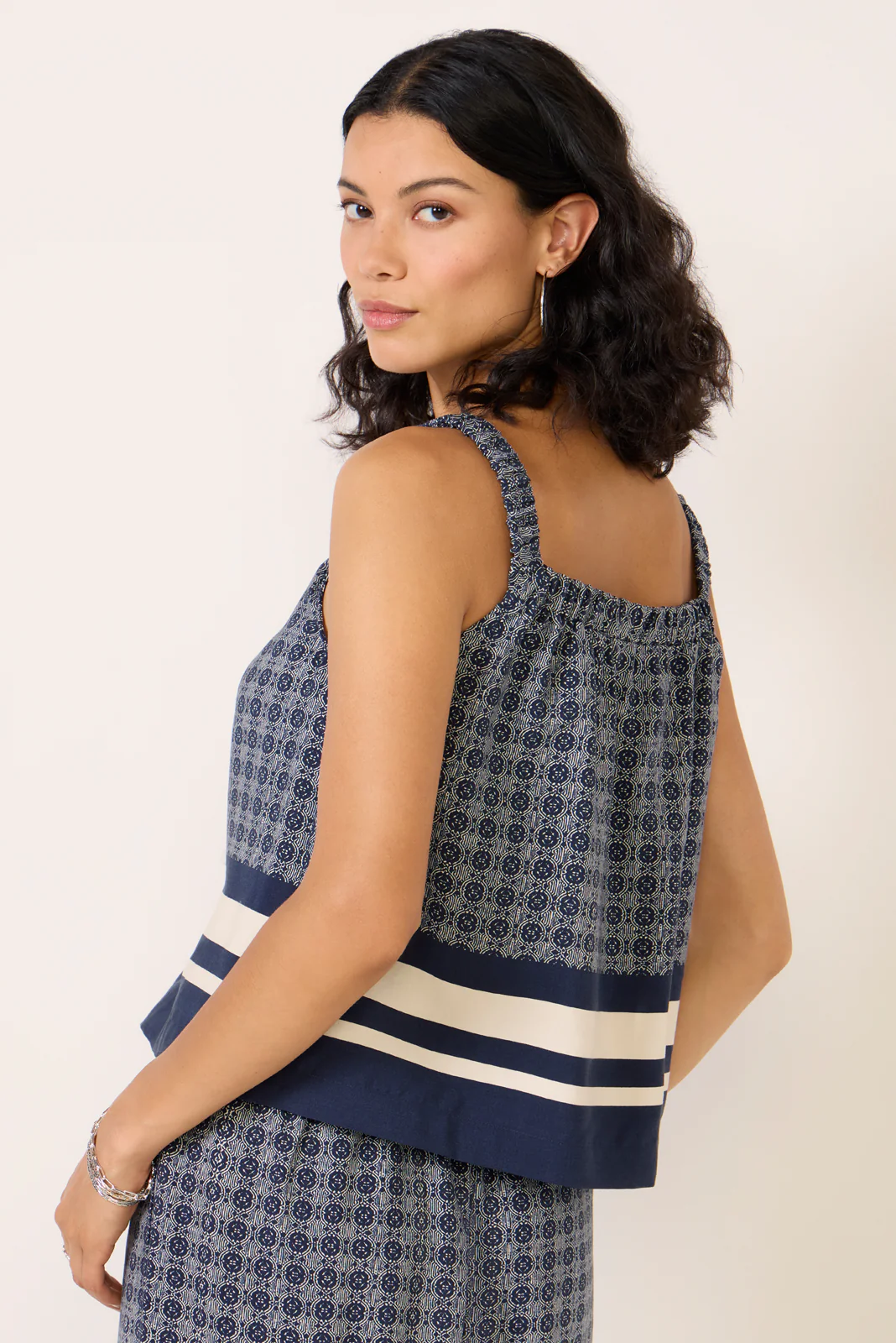 Bria Tile Print Cami - Image 4